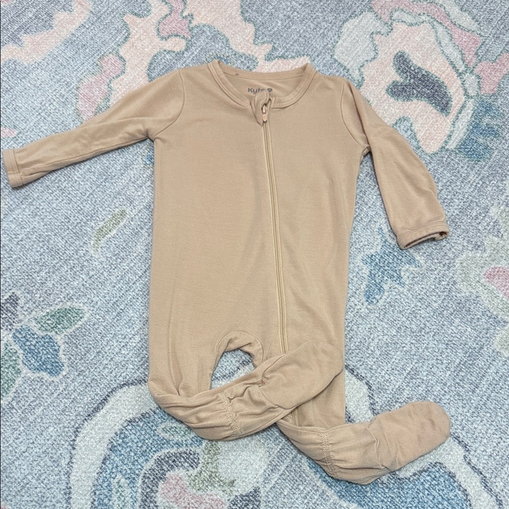 Light Pink Kyte Baby Footie Pjs
